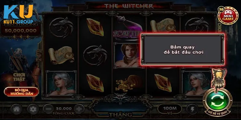 Chi tiết cách chơi game slot The Witcher cực đơn giản