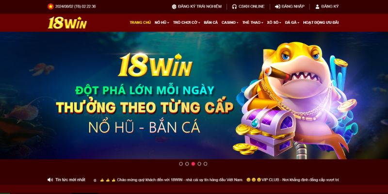 Giới thiệu về game bắn cá 18WIN