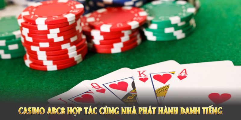 Caisno ABC8 hợp tác cùng tất cả nhà phát hành danh tiếng 